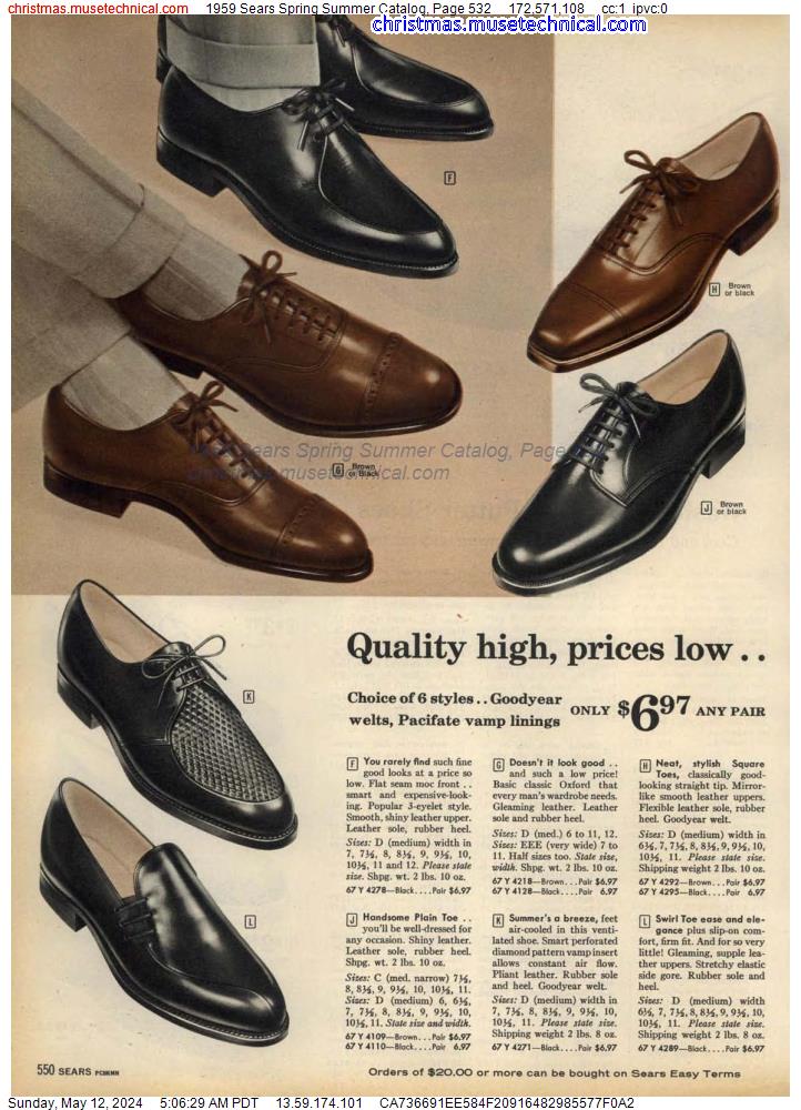 1959 Sears Spring Summer Catalog, Page 532