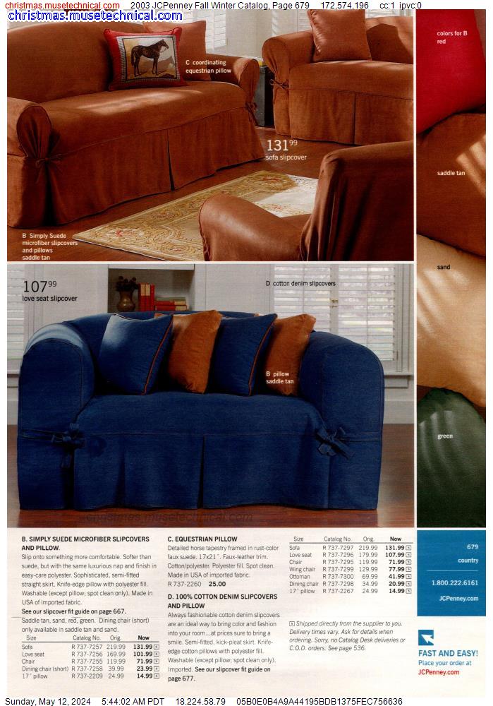 2003 JCPenney Fall Winter Catalog, Page 679