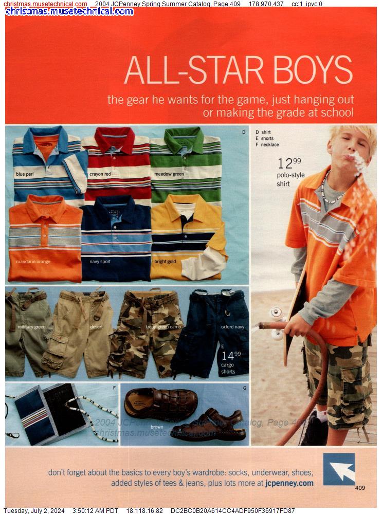 2004 JCPenney Spring Summer Catalog, Page 409