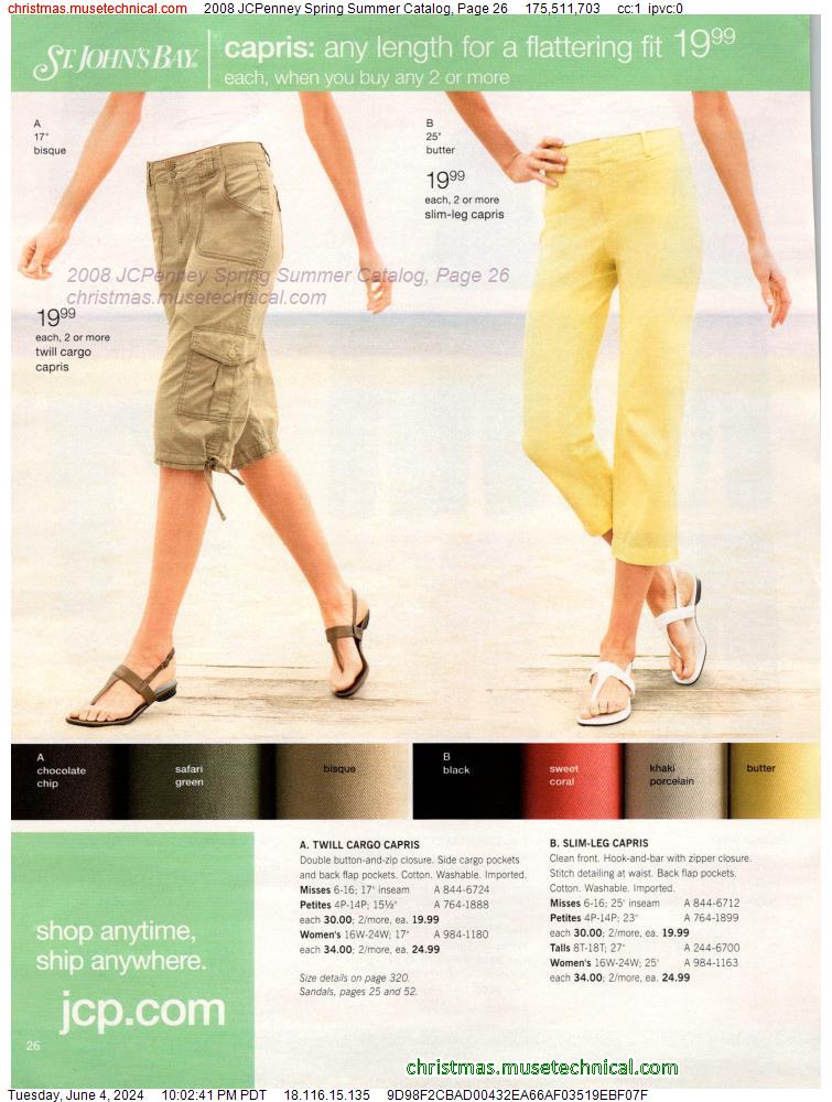 2008 JCPenney Spring Summer Catalog, Page 26