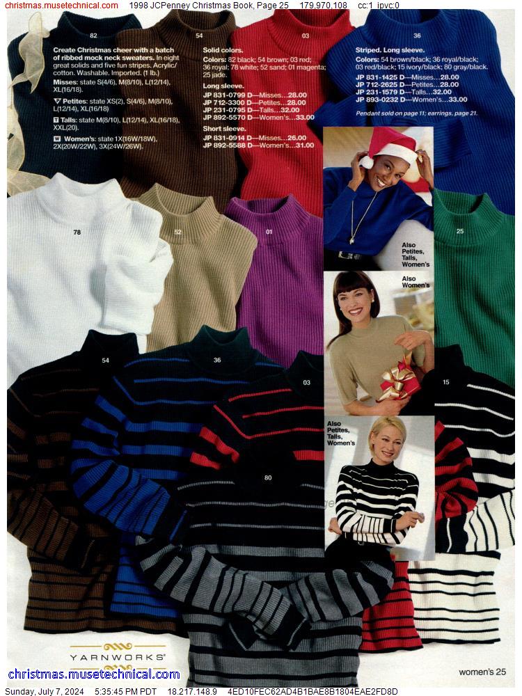 1998 JCPenney Christmas Book, Page 25