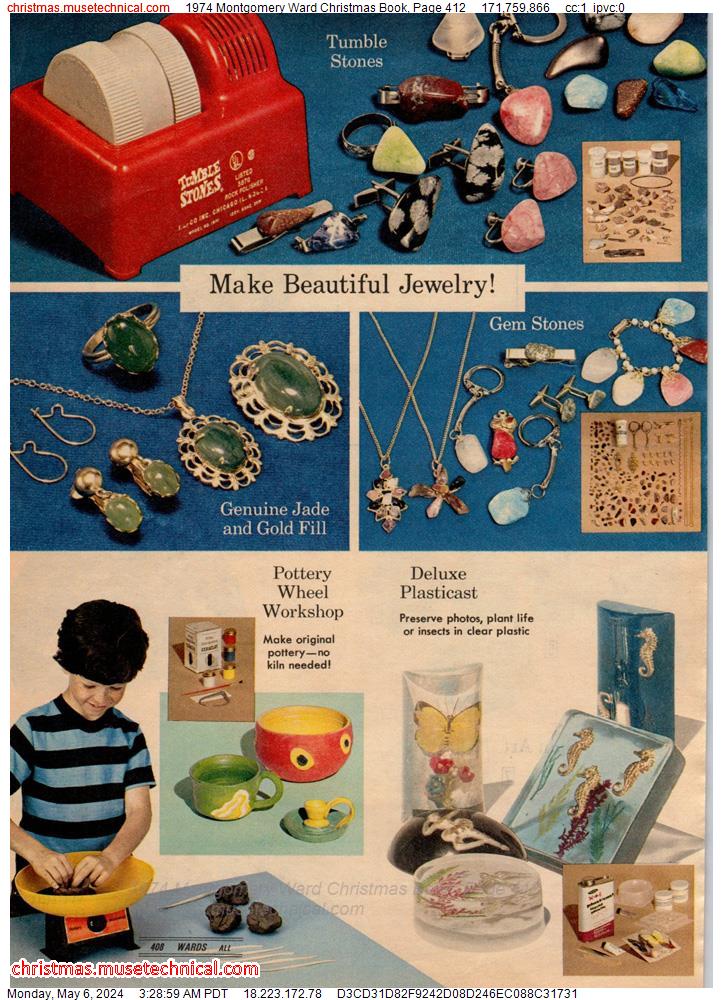 1974 Montgomery Ward Christmas Book, Page 412