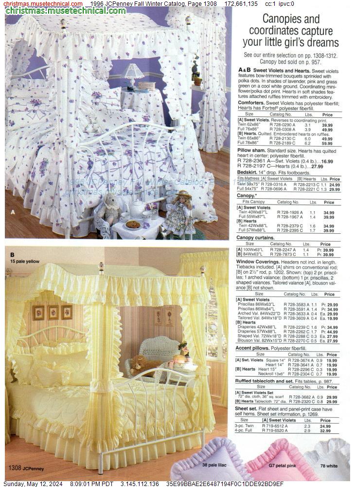 1996 JCPenney Fall Winter Catalog, Page 1308