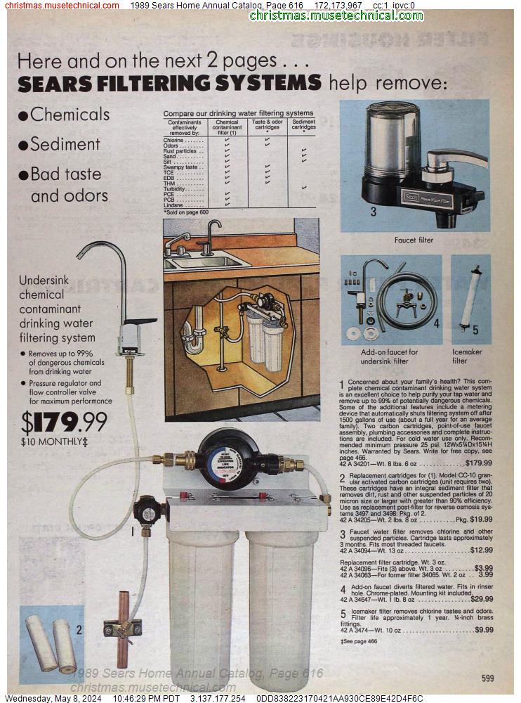 1989 Sears Home Annual Catalog, Page 616