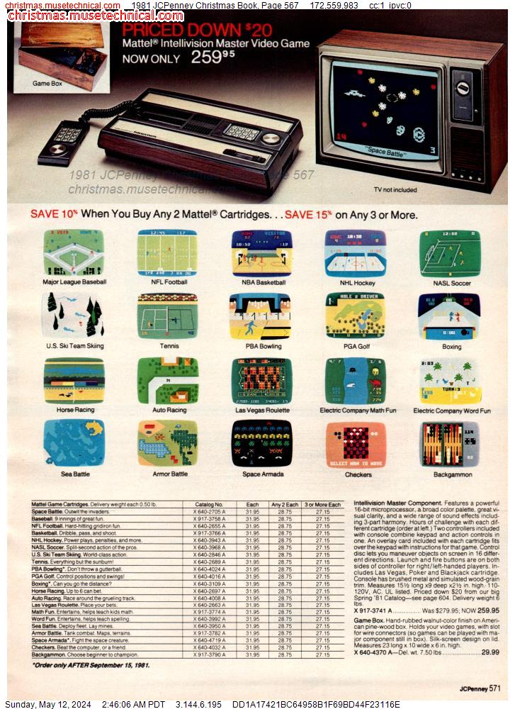 1981 JCPenney Christmas Book, Page 567