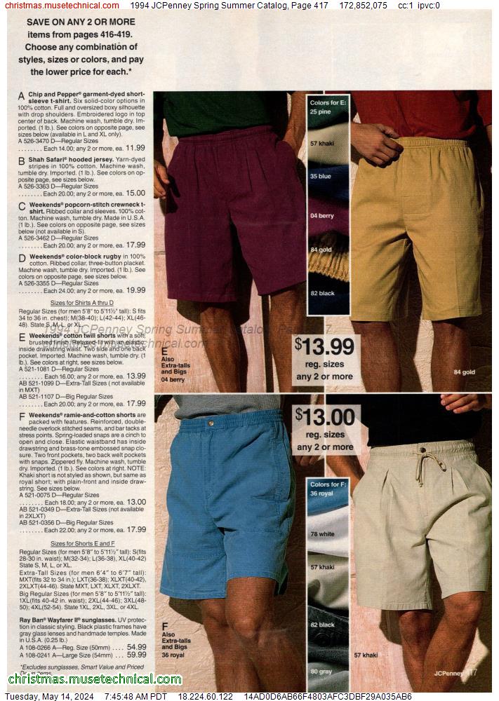 1994 JCPenney Spring Summer Catalog, Page 417