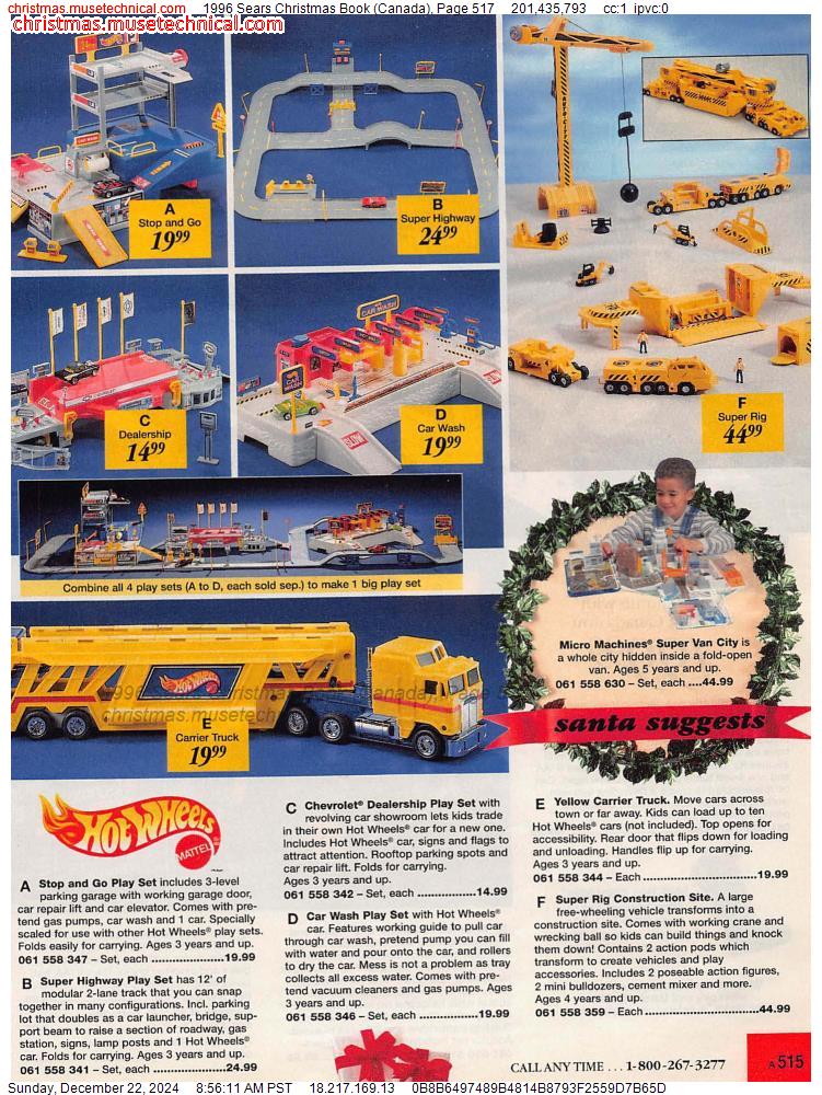 1996 Sears Christmas Book (Canada), Page 517