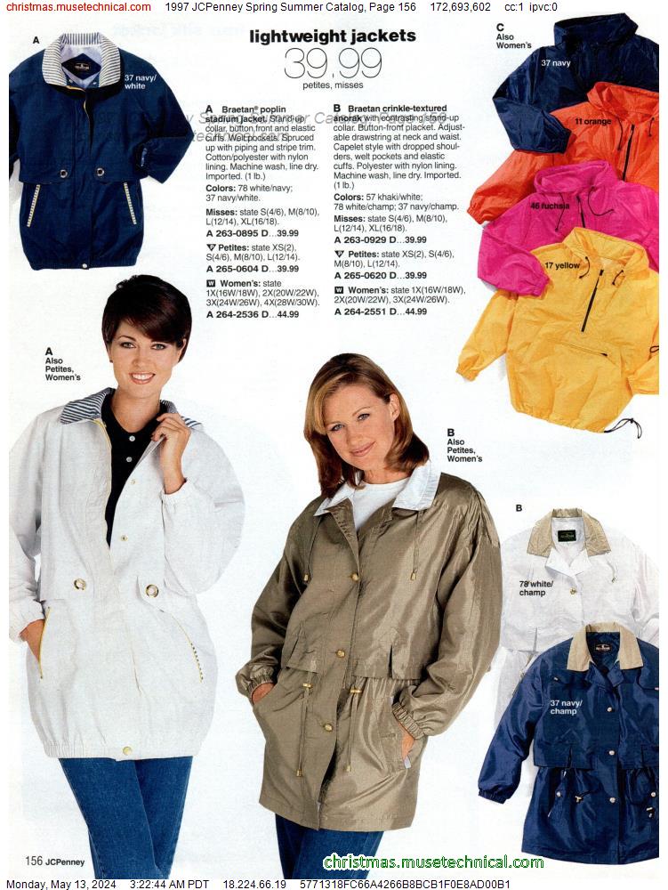 1997 JCPenney Spring Summer Catalog, Page 156