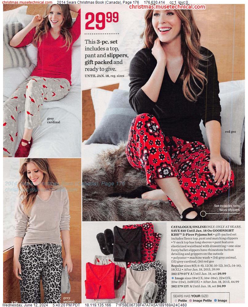 2014 Sears Christmas Book (Canada), Page 176