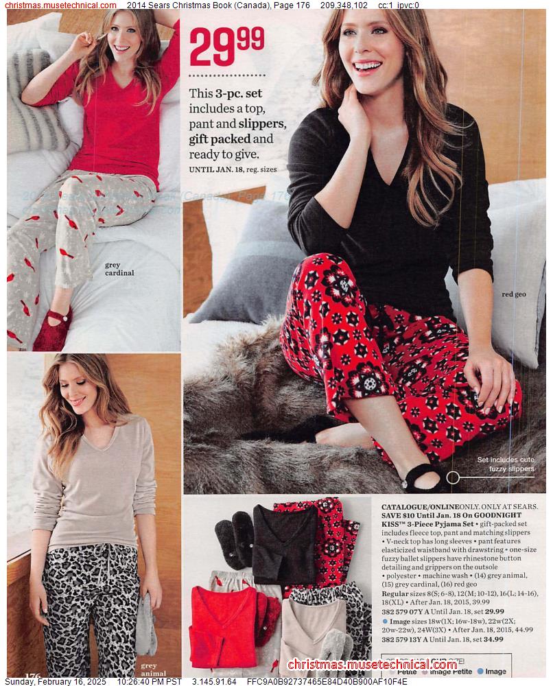 2014 Sears Christmas Book (Canada), Page 176