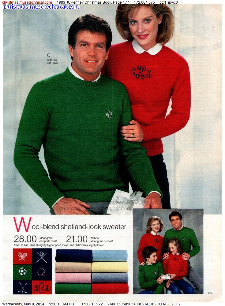 1983 JCPenney Christmas Book, Page 177