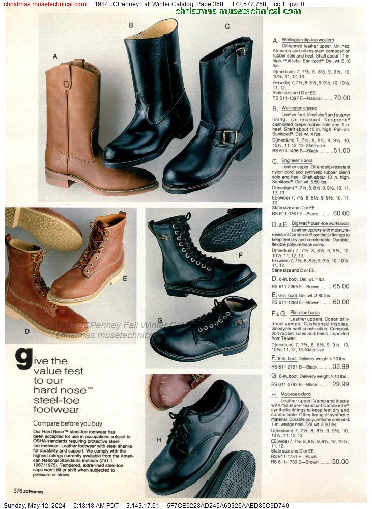 1984 JCPenney Fall Winter Catalog, Page 368