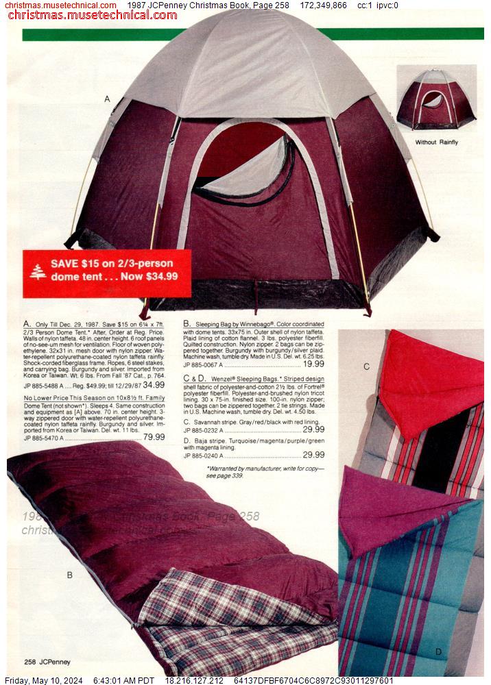 1987 JCPenney Christmas Book, Page 258