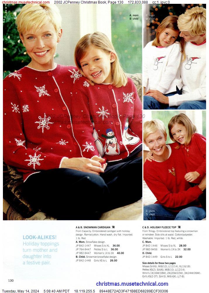 2002 JCPenney Christmas Book, Page 130