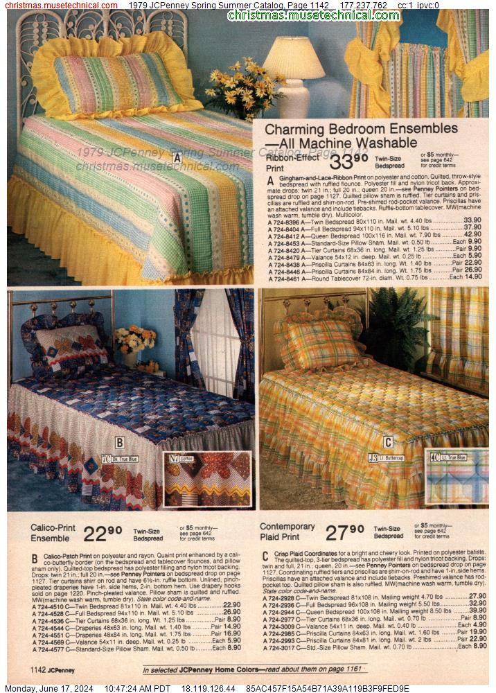1979 JCPenney Spring Summer Catalog, Page 1142