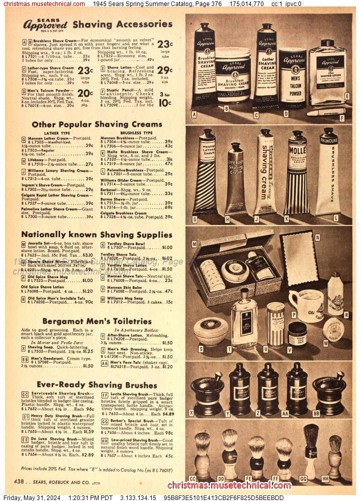1945 Sears Spring Summer Catalog, Page 376