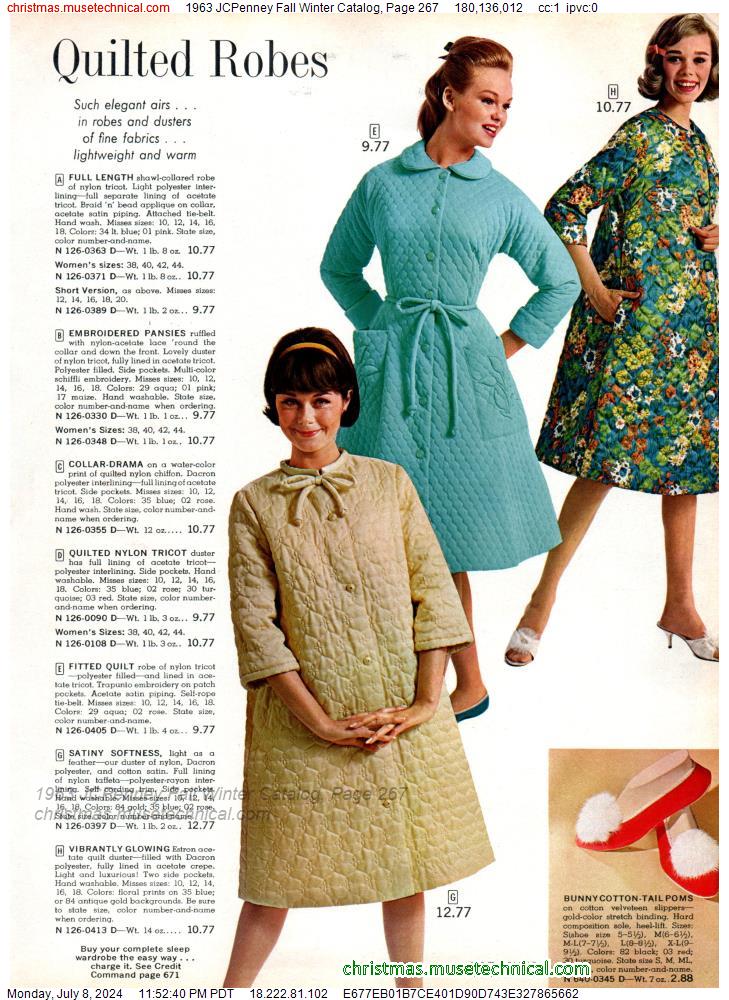 1963 JCPenney Fall Winter Catalog, Page 267