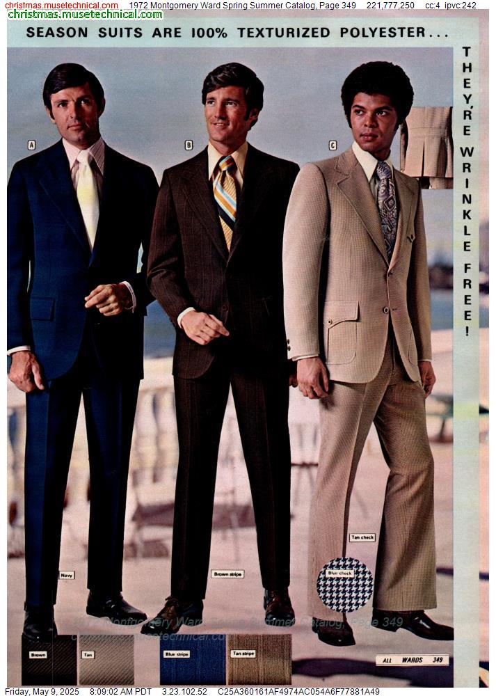 1972 Montgomery Ward Spring Summer Catalog, Page 349