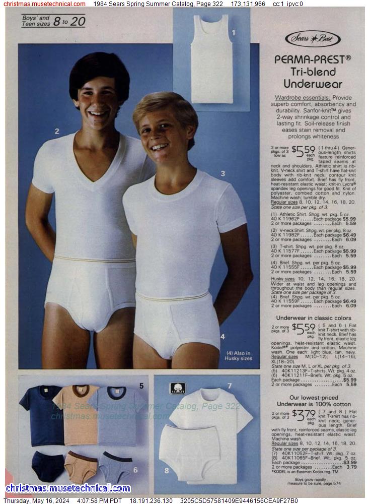1984 Sears Spring Summer Catalog, Page 322