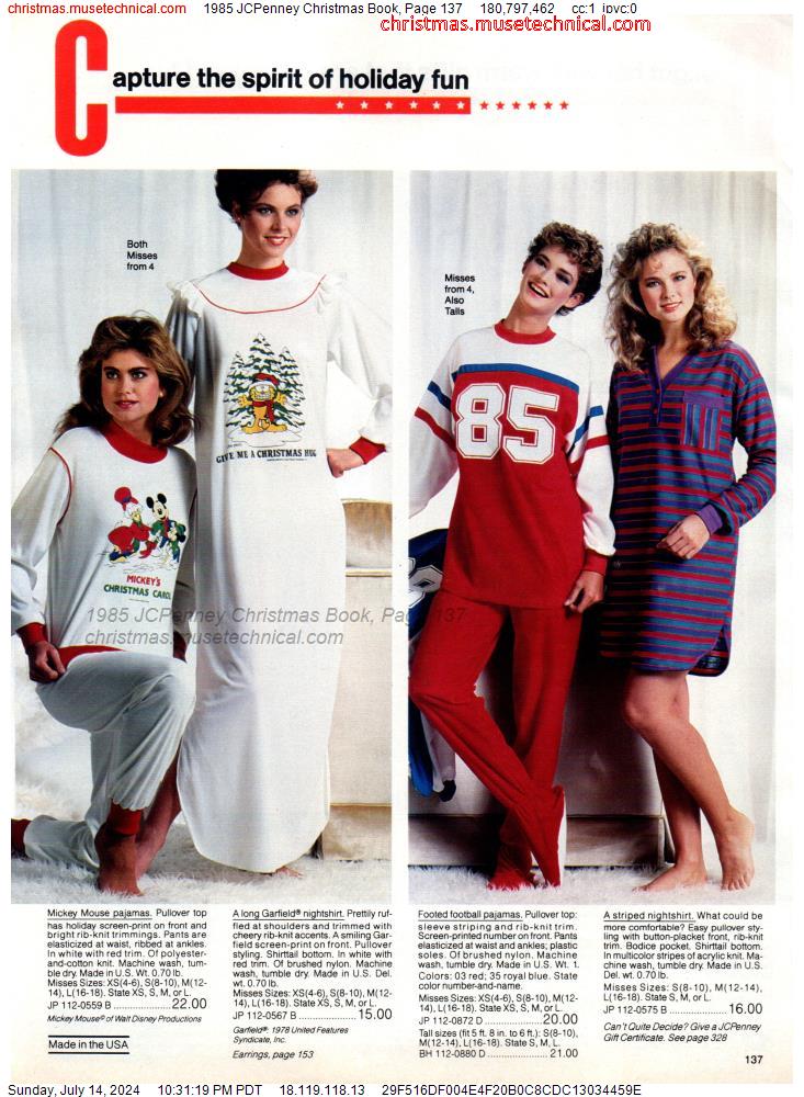 1985 JCPenney Christmas Book, Page 137