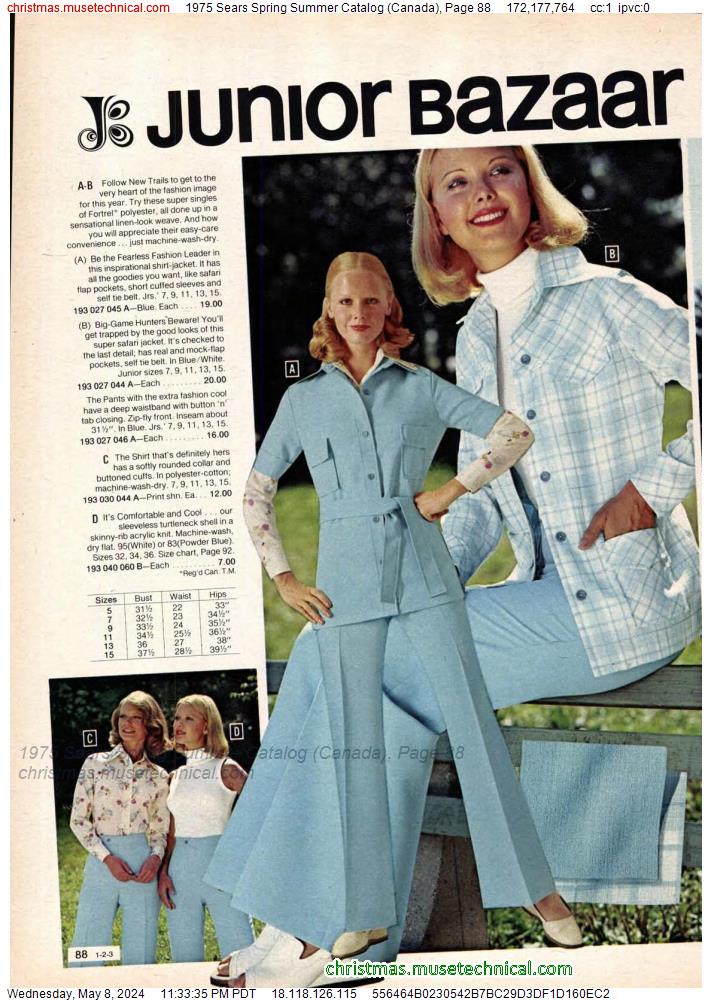1975 Sears Spring Summer Catalog (Canada), Page 88