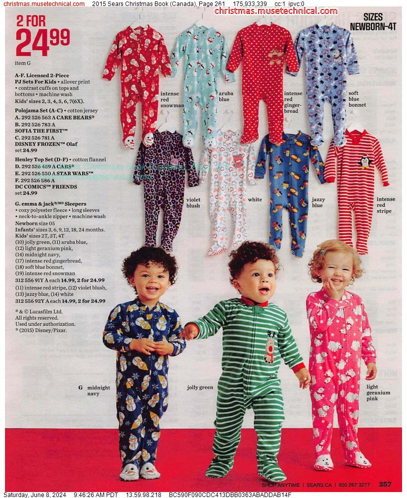 2015 Sears Christmas Book (Canada), Page 261