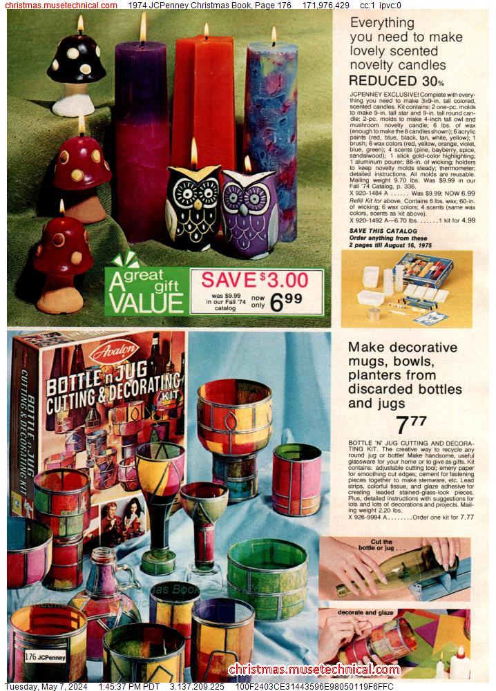 1974 JCPenney Christmas Book, Page 176