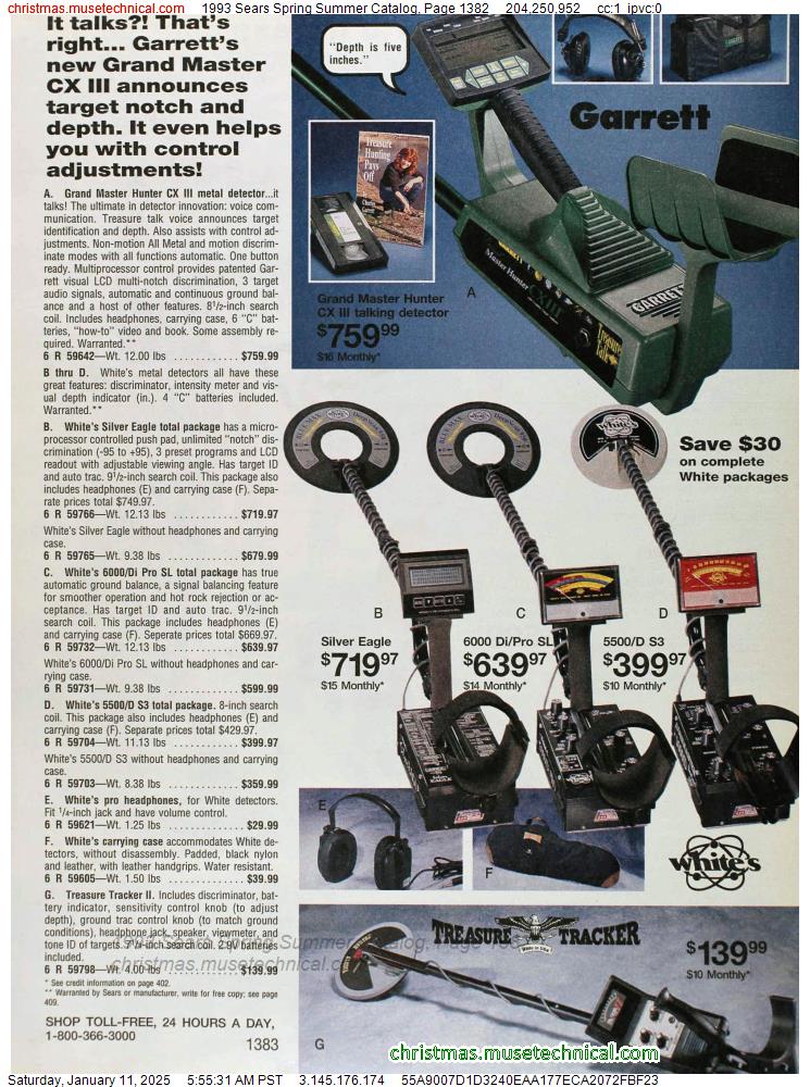 1993 Sears Spring Summer Catalog, Page 1382