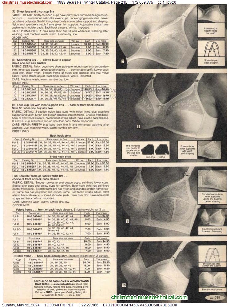 1983 Sears Fall Winter Catalog, Page 215