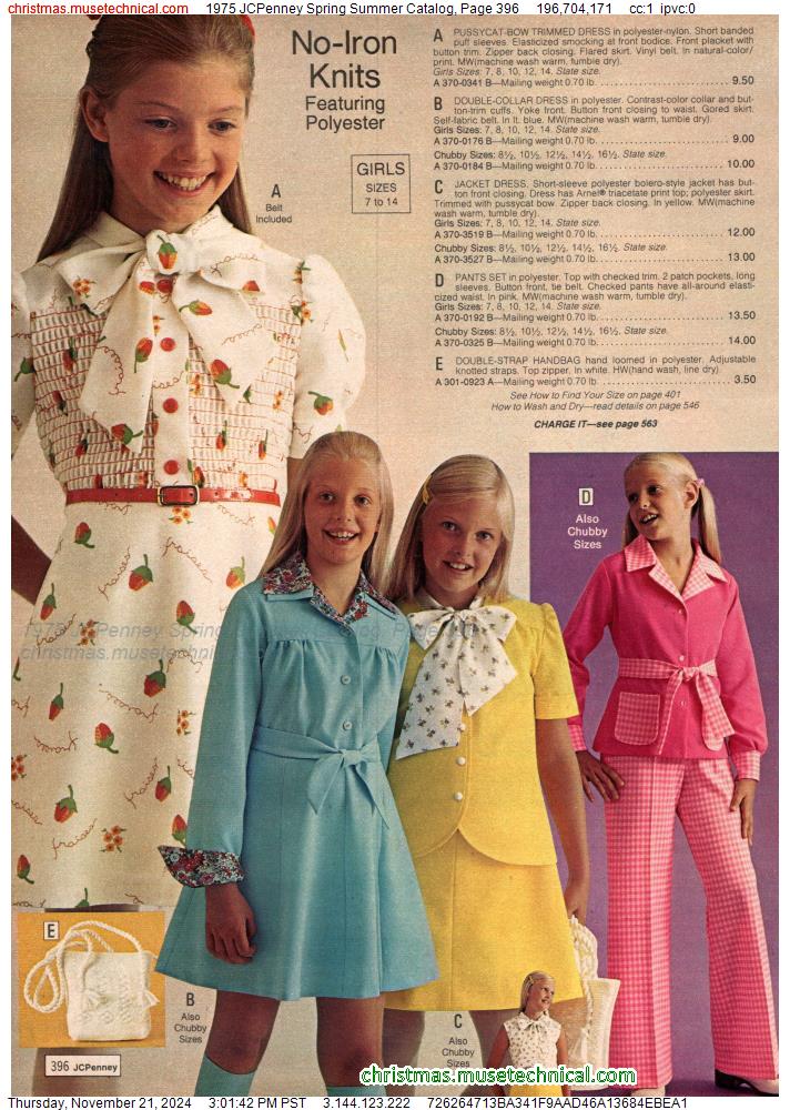 1975 JCPenney Spring Summer Catalog, Page 396