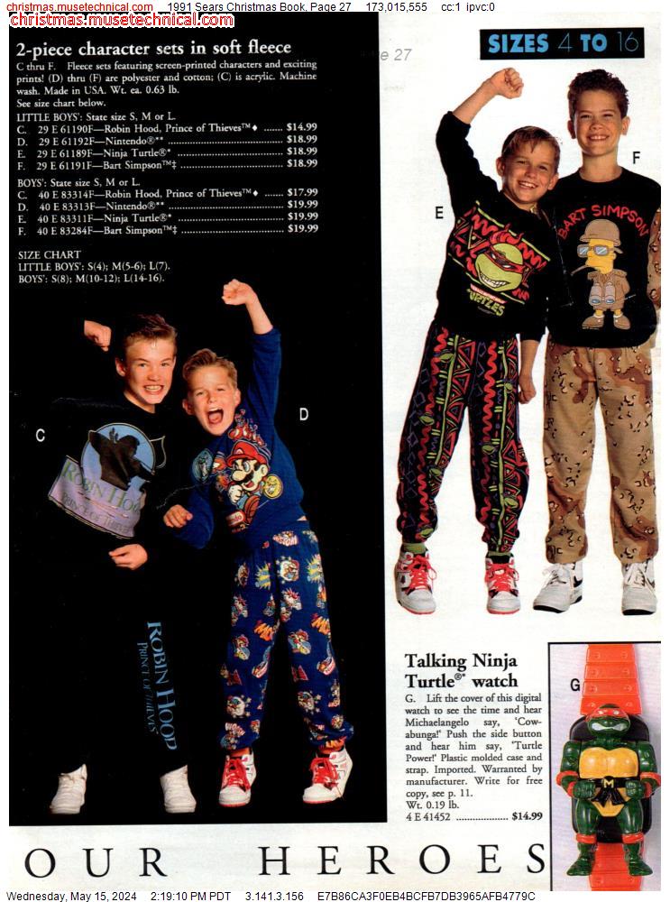 1991 Sears Christmas Book, Page 27