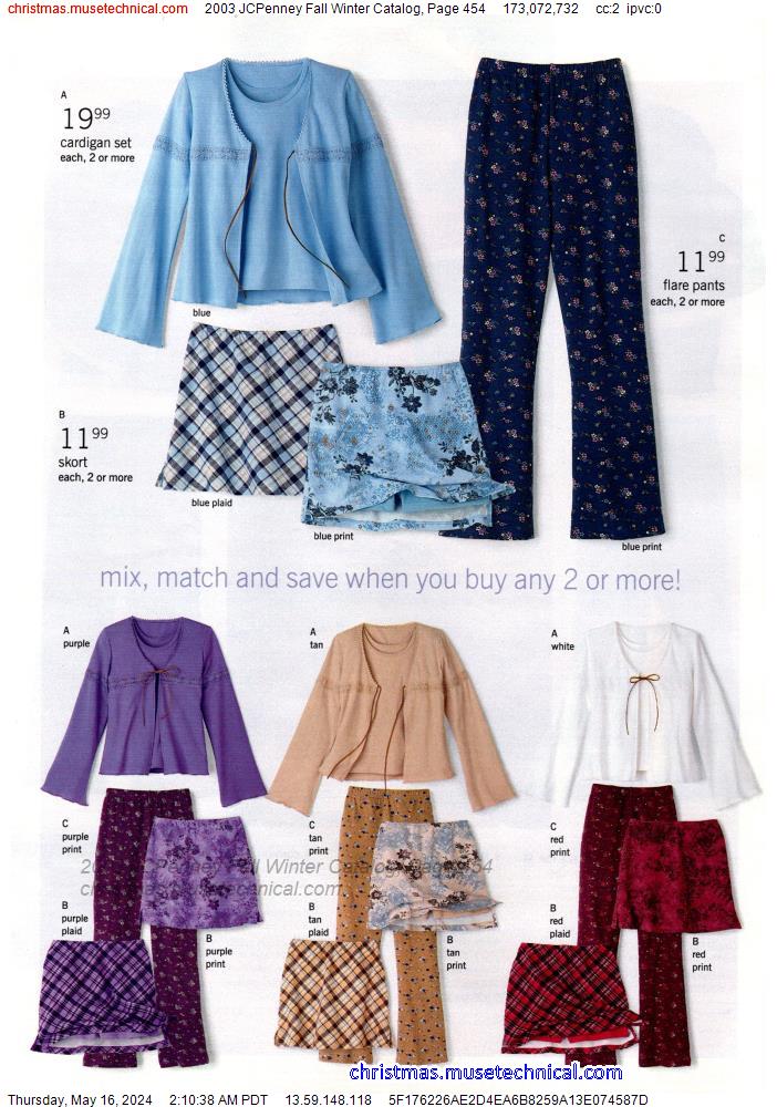 2003 JCPenney Fall Winter Catalog, Page 454
