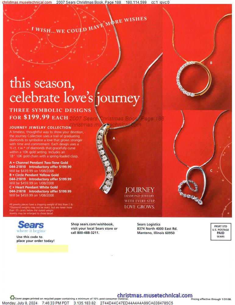 2007 Sears Christmas Book, Page 188