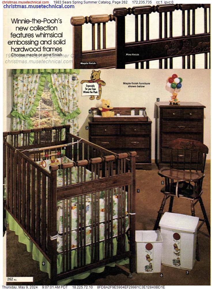 1983 Sears Spring Summer Catalog, Page 262