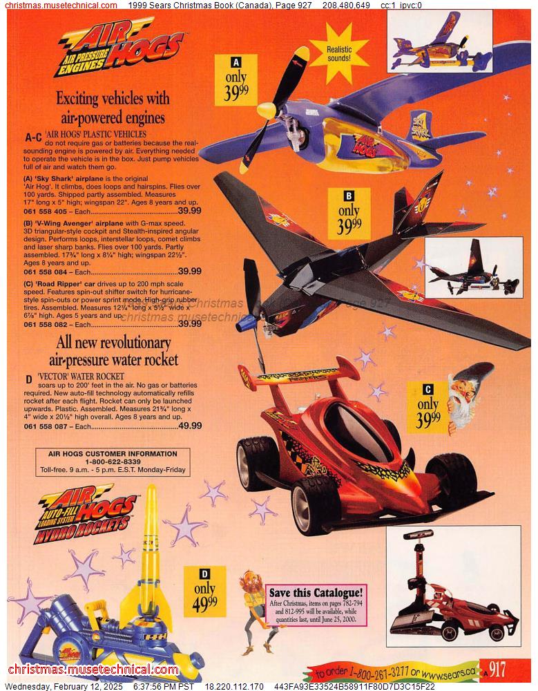 1999 Sears Christmas Book (Canada), Page 927