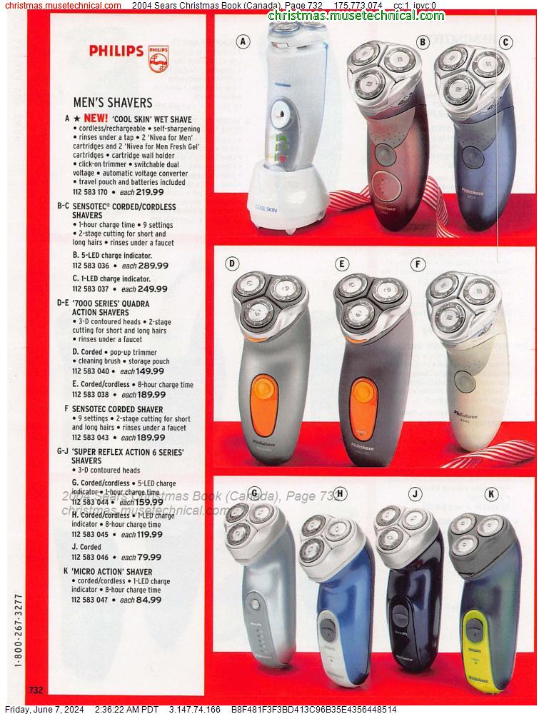 2004 Sears Christmas Book (Canada), Page 732