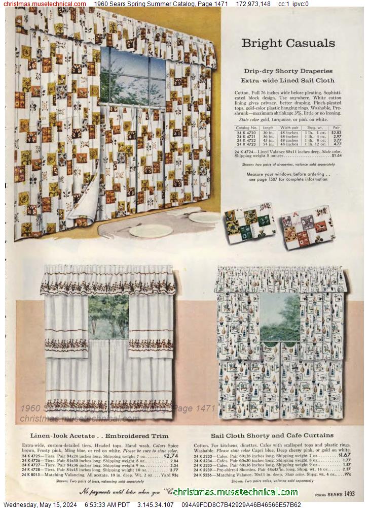 1960 Sears Spring Summer Catalog, Page 1471