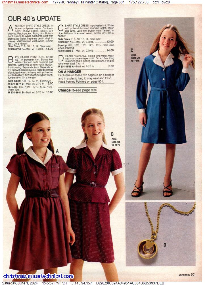 1979 JCPenney Fall Winter Catalog, Page 601
