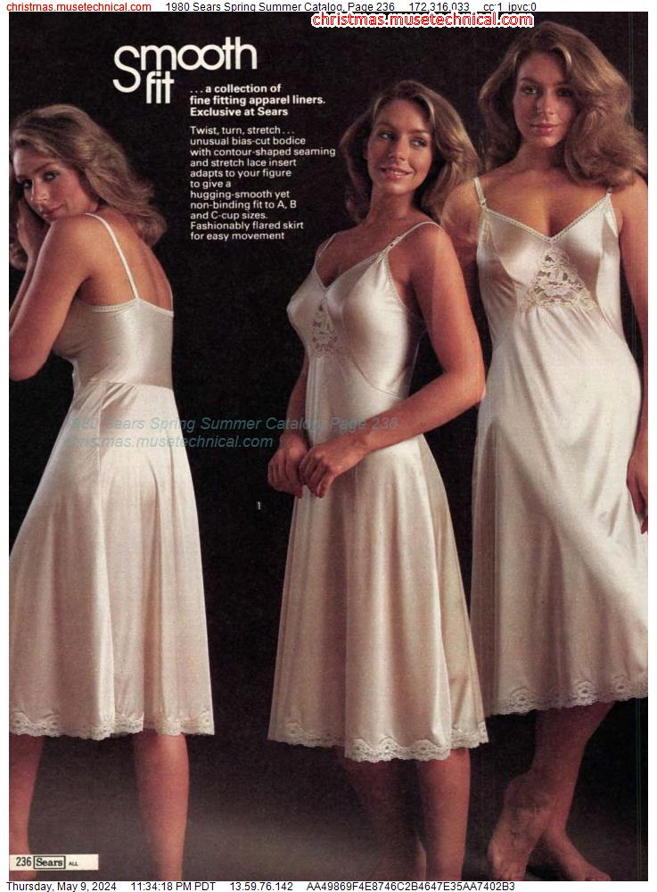 1980 Sears Spring Summer Catalog, Page 236