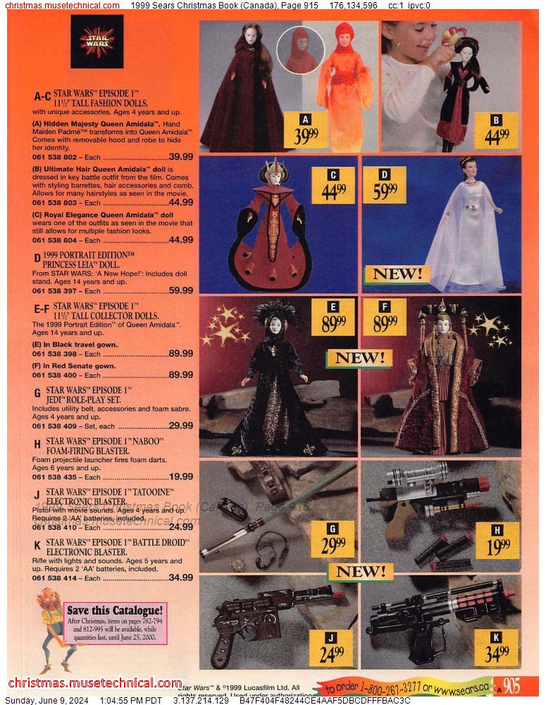 1999 Sears Christmas Book (Canada), Page 915