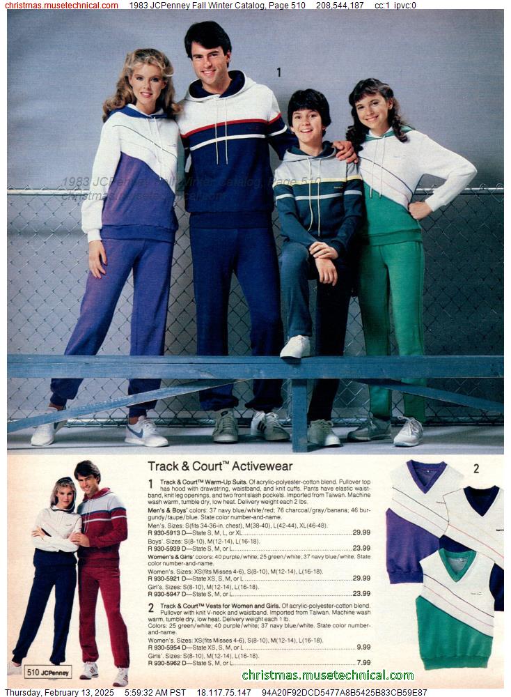 1983 JCPenney Fall Winter Catalog, Page 510