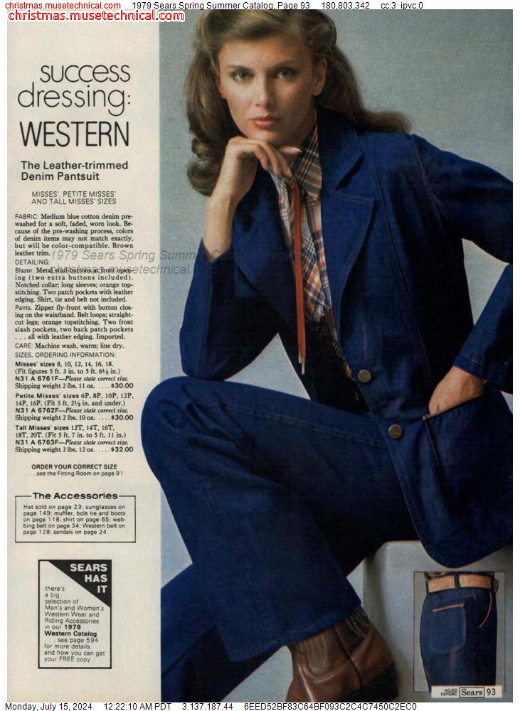1979 Sears Spring Summer Catalog, Page 93