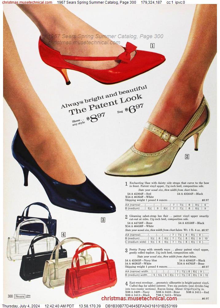 1967 Sears Spring Summer Catalog, Page 300
