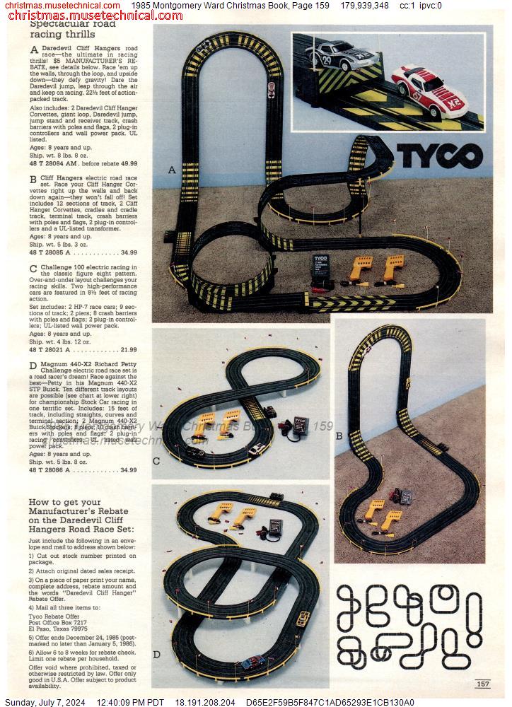 1985 Montgomery Ward Christmas Book, Page 159