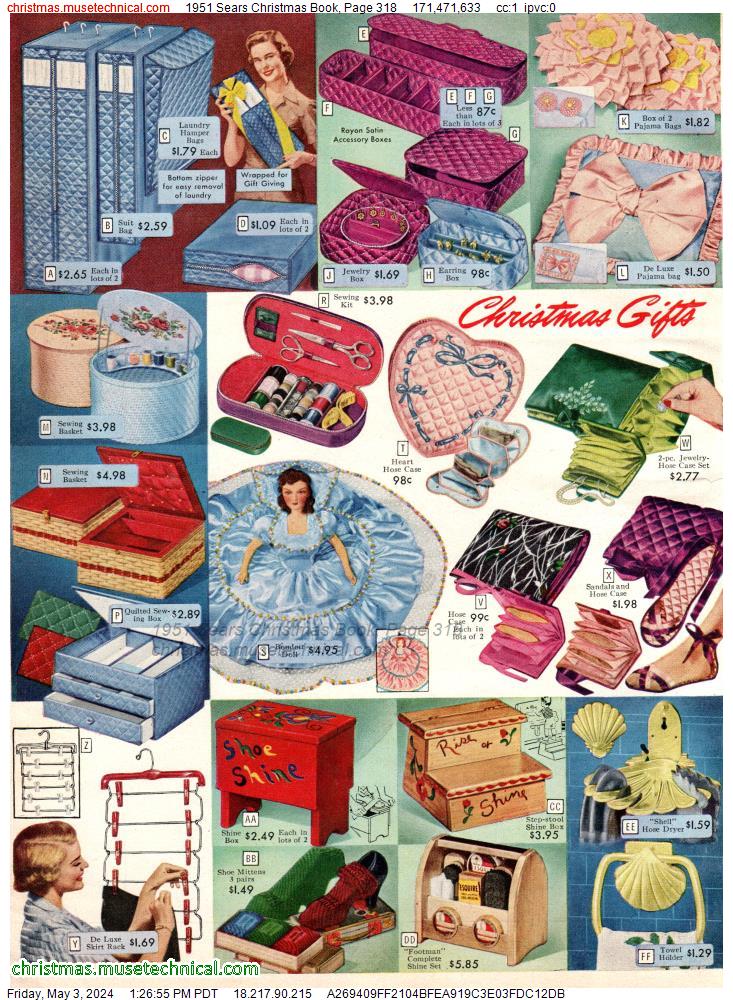 1951 Sears Christmas Book, Page 318