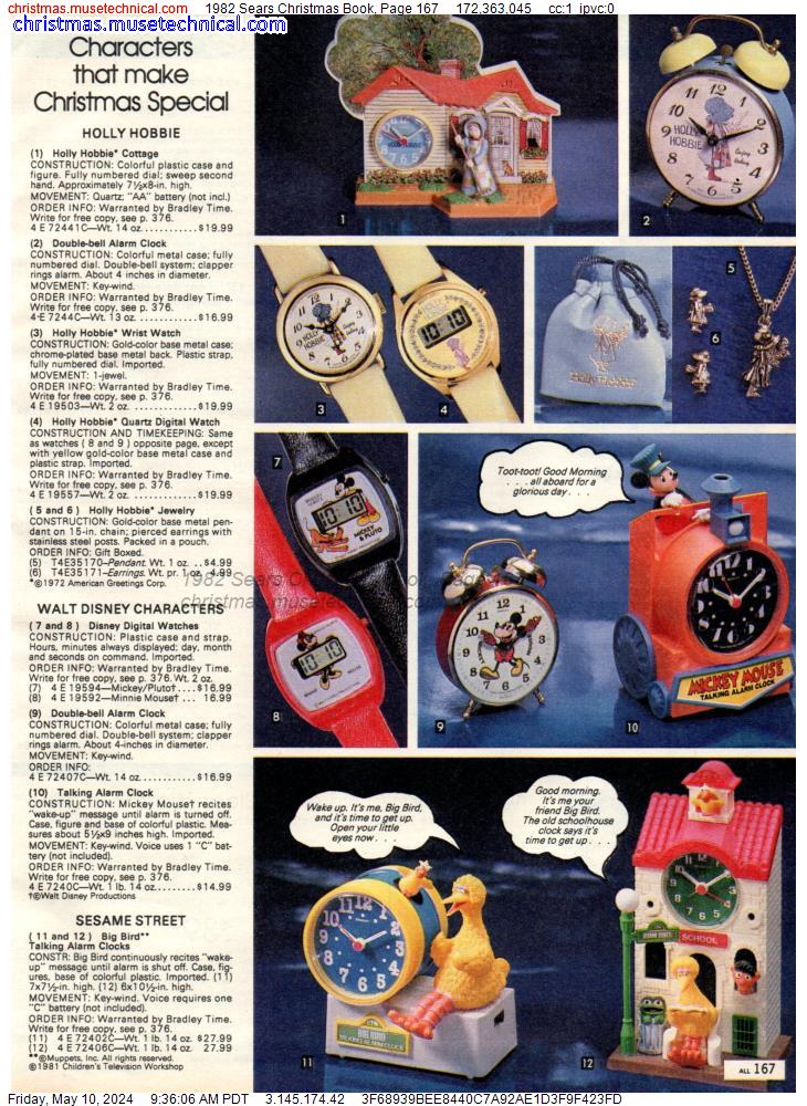 1982 Sears Christmas Book, Page 167