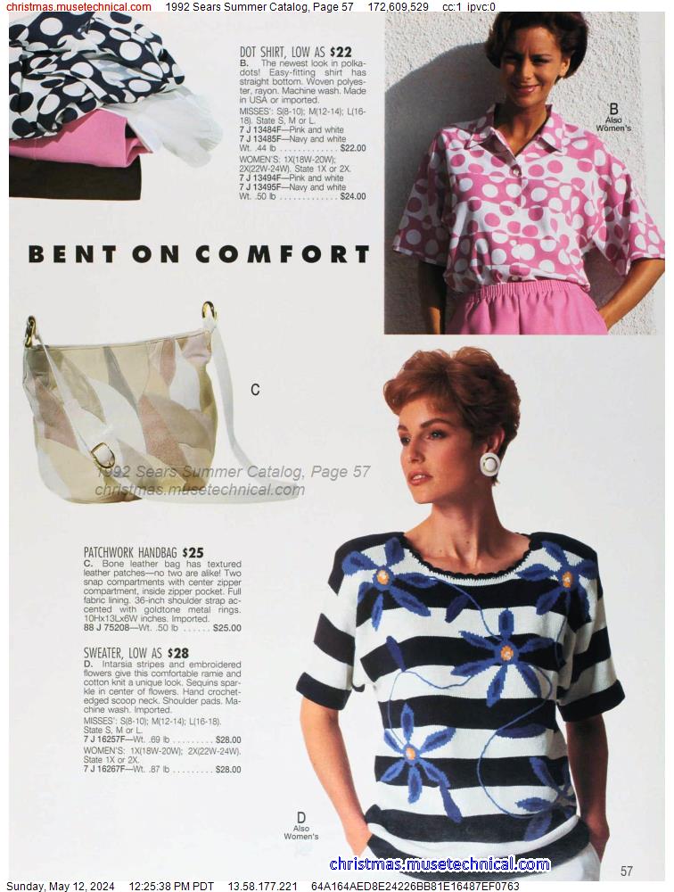 1992 Sears Summer Catalog, Page 57