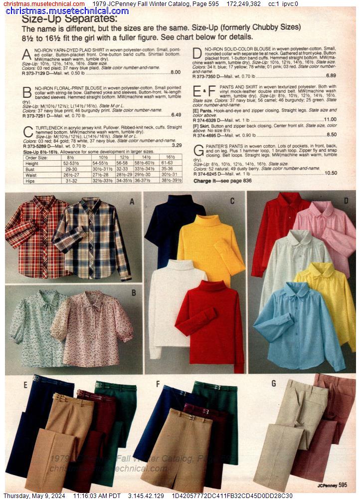 1979 JCPenney Fall Winter Catalog, Page 595