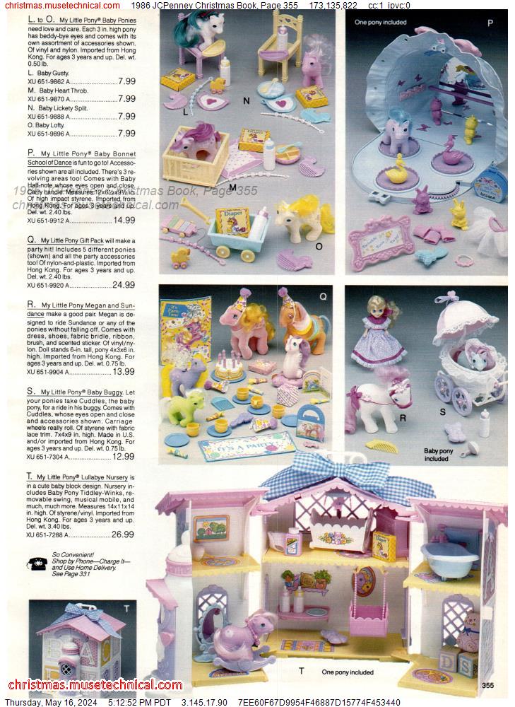 1986 JCPenney Christmas Book, Page 355