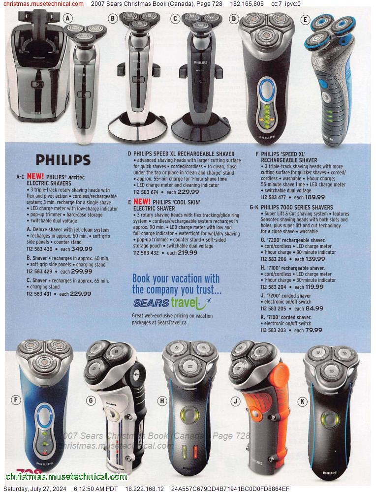 2007 Sears Christmas Book (Canada), Page 728